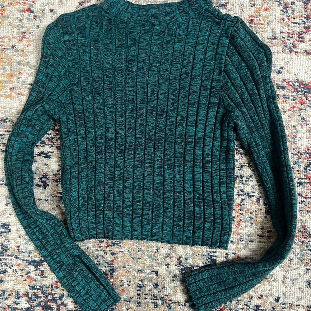 H&M girls Ribbed Crew Neck Sweater